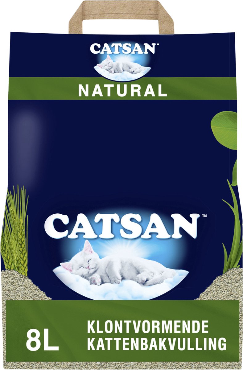 Catsan cat litter - natural clumping - 8 l