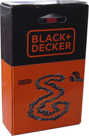 Sort+decker oregon halskæde 30cm a6130csl