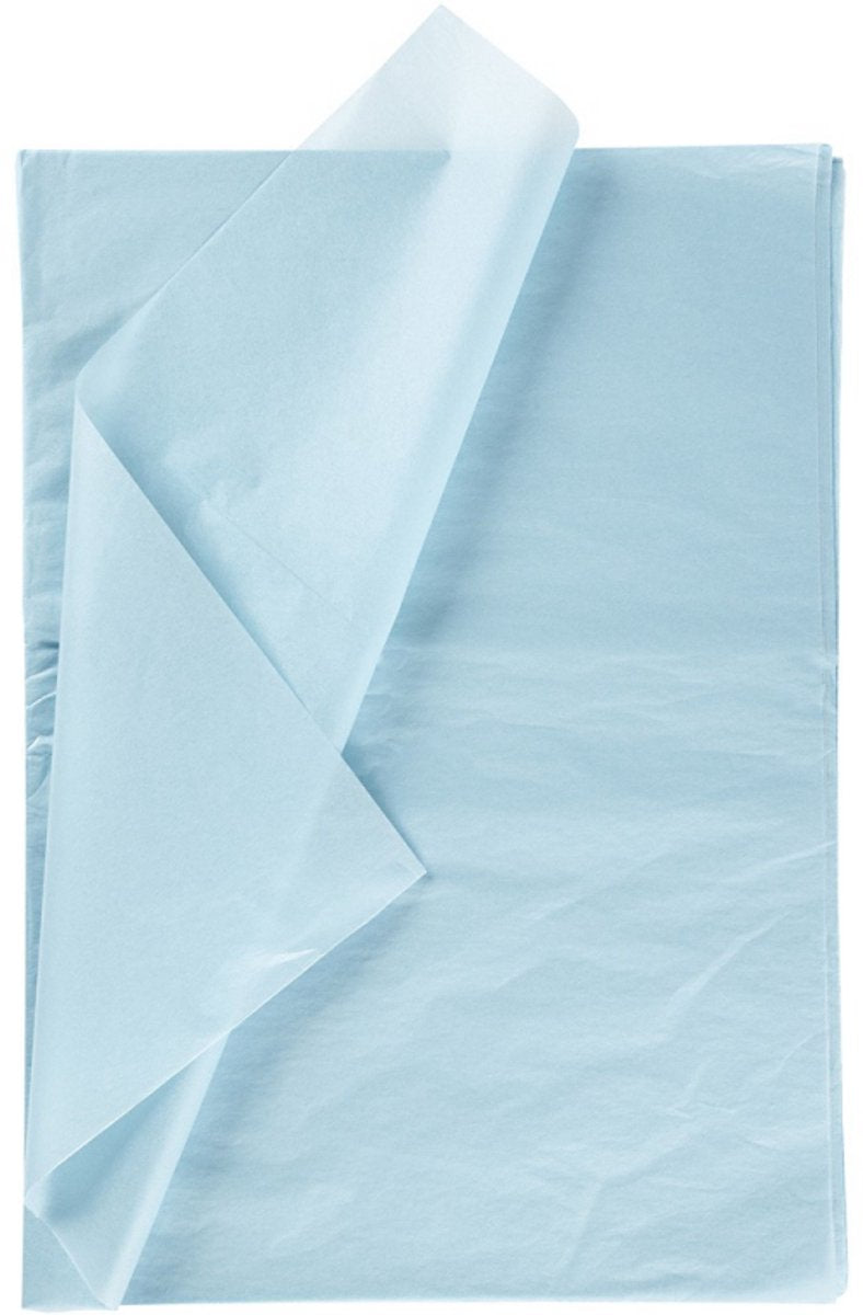 Creativ company cc silkepapir 50x70 cm lyseblå 25 ark