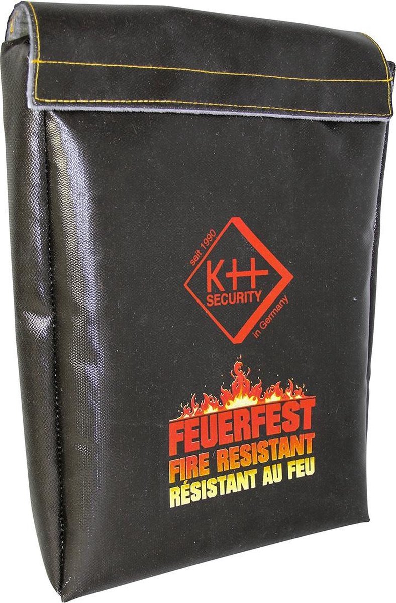 Kh-security 370190 deluxe brandsikker dokumenttaske