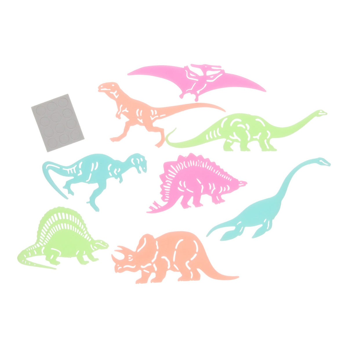 Glow in the dark dinosaurer