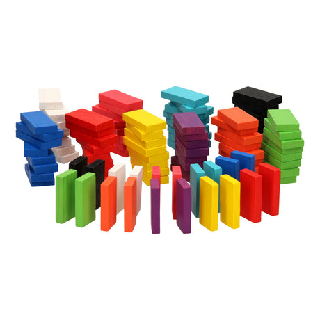 Domino i træ, 100 stk.