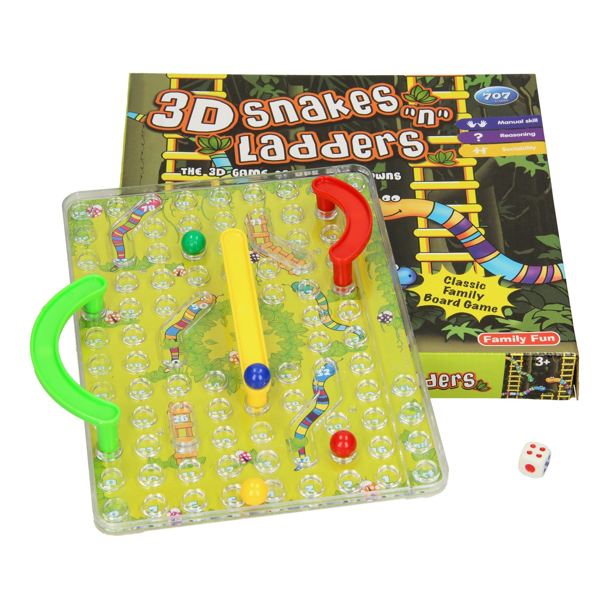 Snake Ladder Game 3D