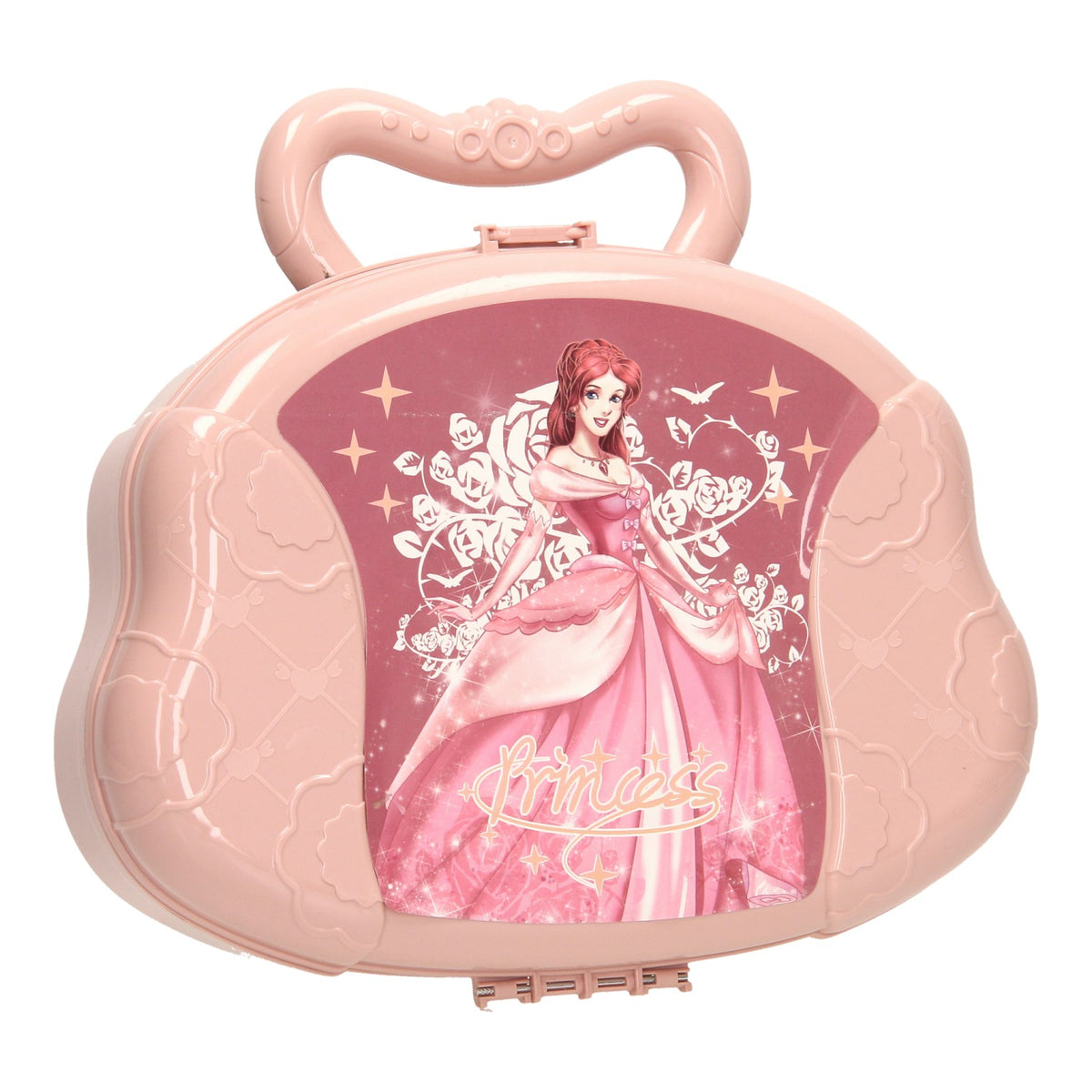 Beauty etui toiletbord pink i legetaske