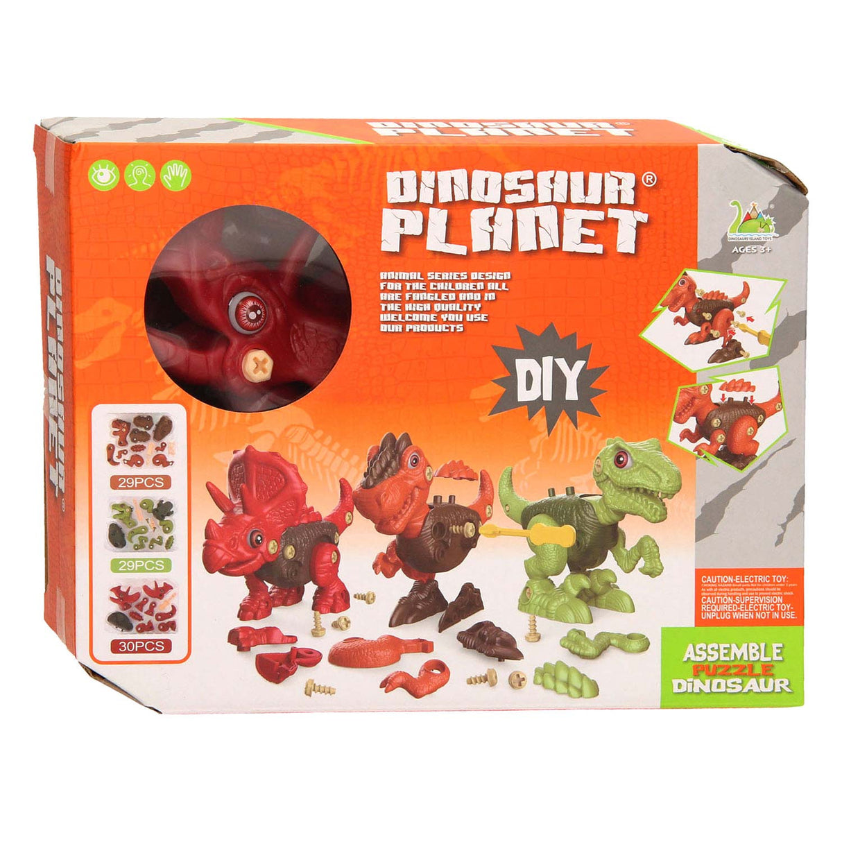 Triceratops - byg din egen dinosaur