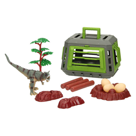 Dino legesæt med bur