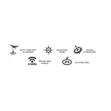 RC styrbar drone sort