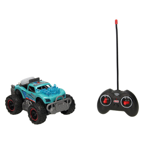 RC racerbil med let røg funktion