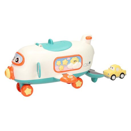 Lobbes toys bv legesæt passagerfly med køretøjer