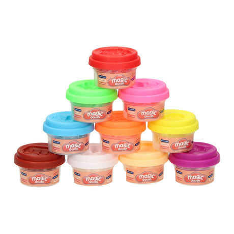 Lobbes speelgoed bv lobbes klei speelset 10 kleuren veel lekkers creatief speelgoed.