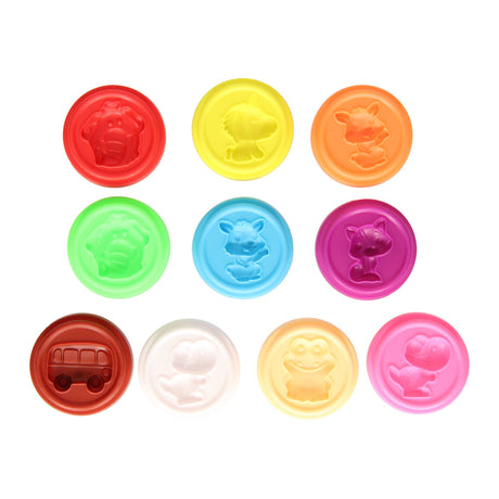 Lobbes speelgoed bv lobbes klei speelset 10 kleuren veel lekkers creatief speelgoed.