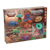 Lobbes lersæt dino world - 6 lerpotter