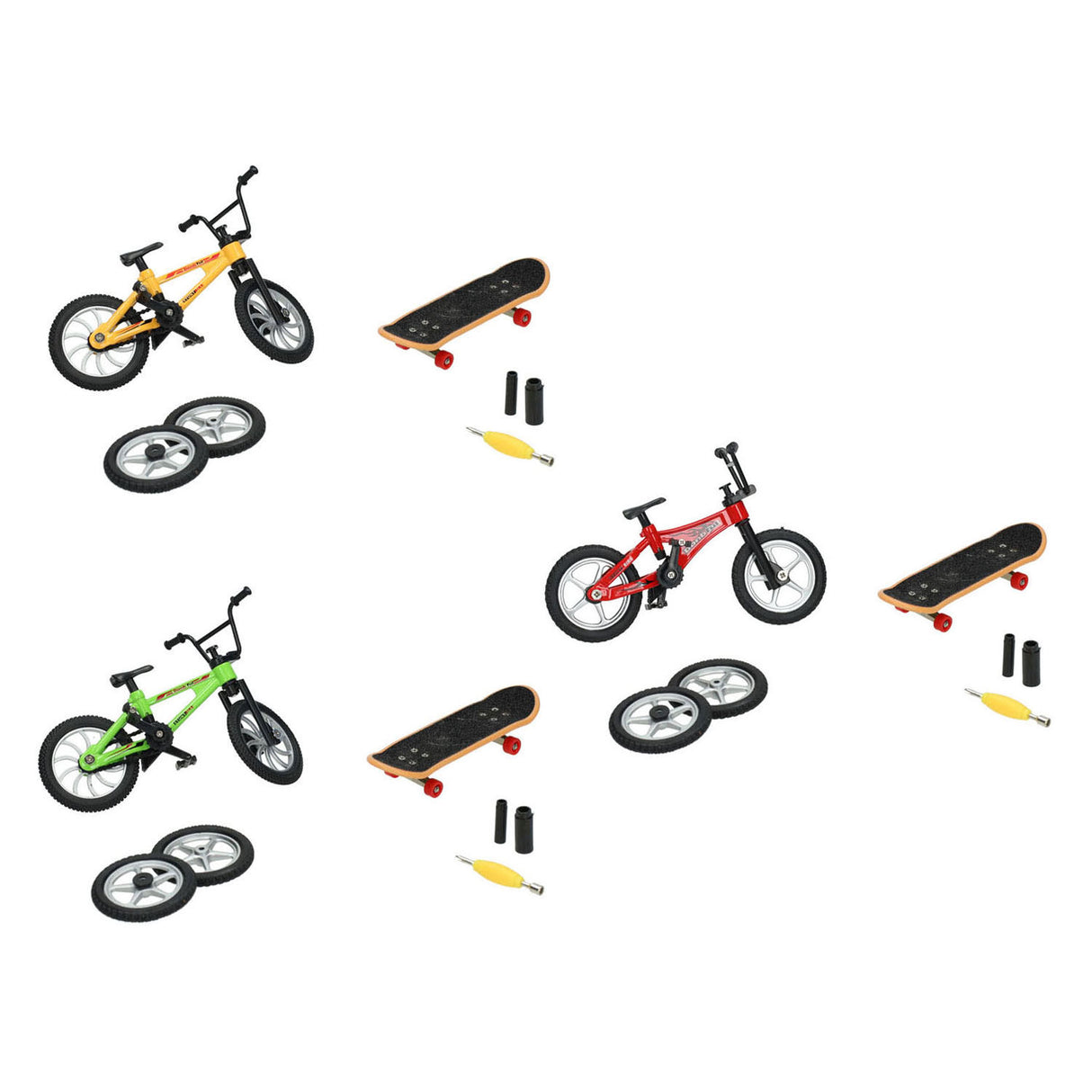 Finger stuntcykel med tilbehør