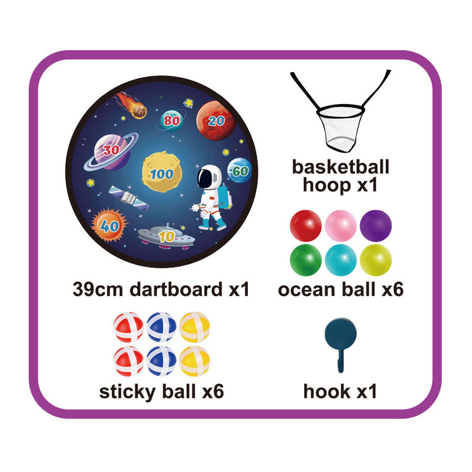 Velcro dart sæt rumrejse