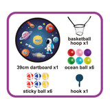 Velcro dart sæt rumrejse