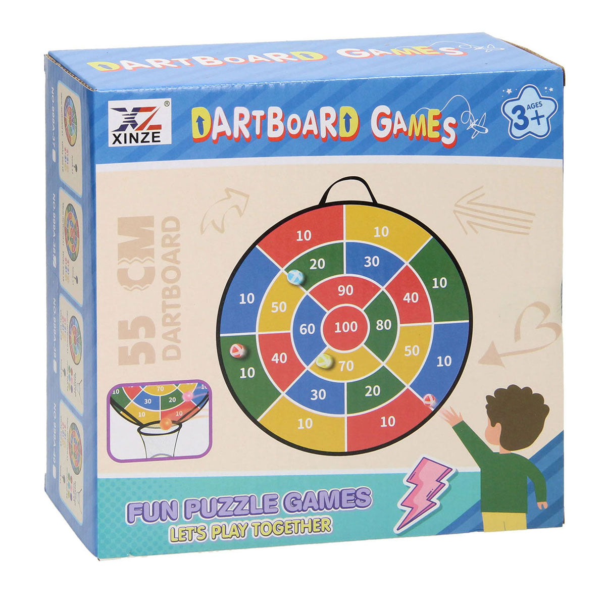 Velcro dart sæt stort