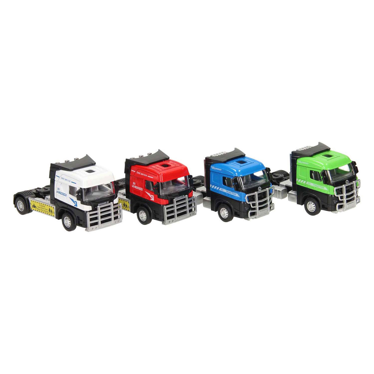 Die-støbt lastbil semi-trailer