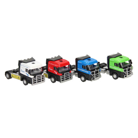 Die-støbt lastbil semi-trailer