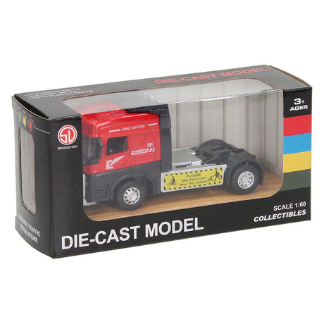Die-støbt lastbil semi-trailer