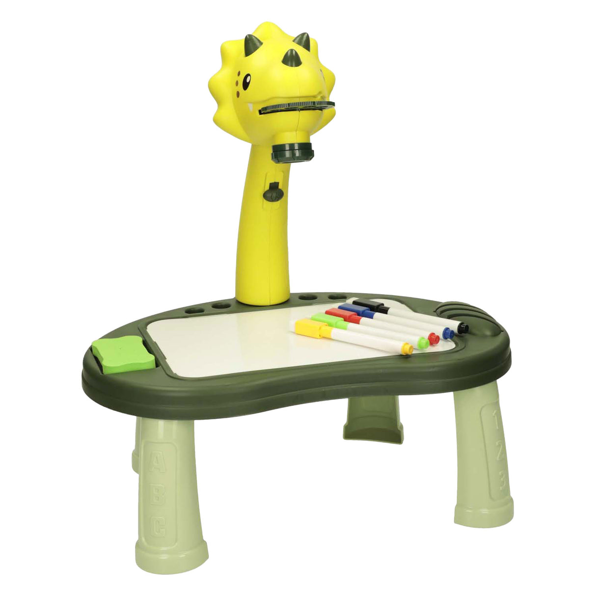 Tegningsprojektionstabel Dino, 34 stk.