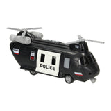 Politihelikopter med lys og lyd