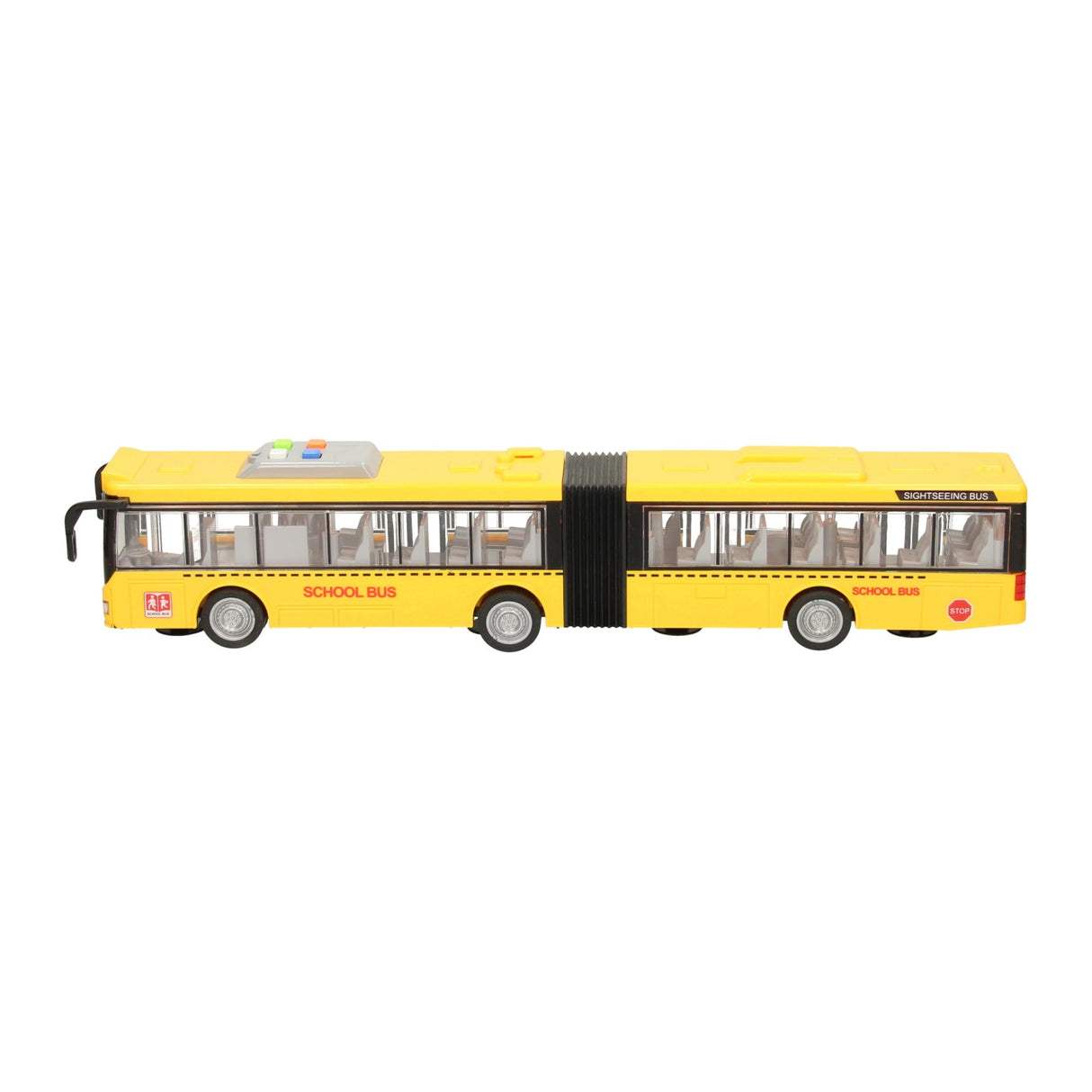 Harmonika skolebus med lys og lyd