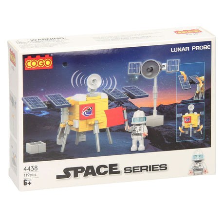 Lobbes toys bv byggesæt moon mission, 117 stk