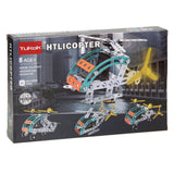 Metalbyggesæt helikopter, 106 stk.