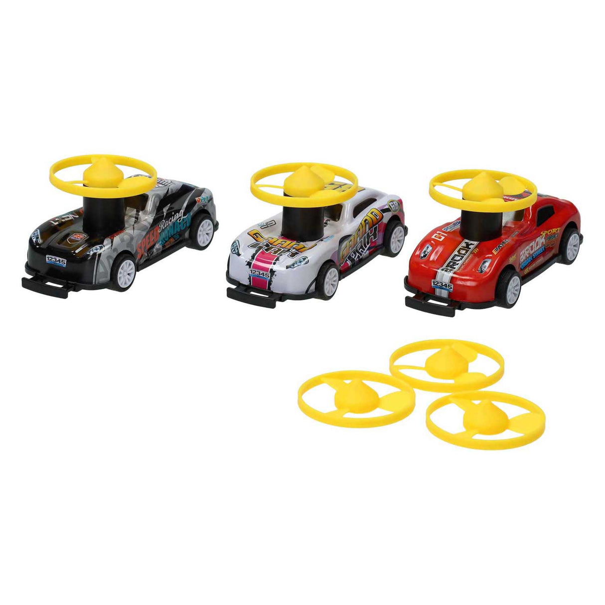 Lobbes propel crash cars - 3 stk.