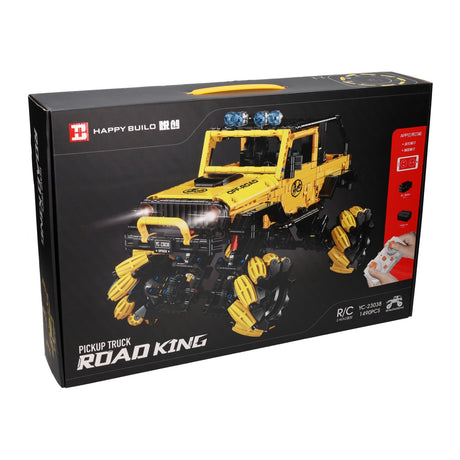 Lobbes Toys BV Happy Build Kontrollerbare RC Byggeklodser Sæt Pickup Lastbil - 1490 stk.