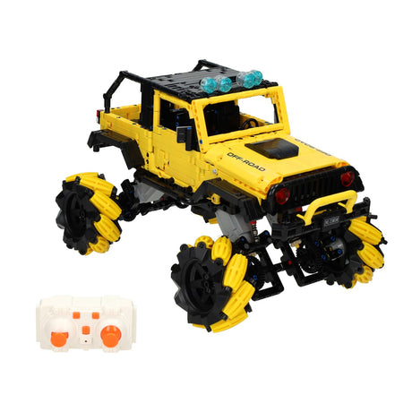 Lobbes Toys BV Happy Build Kontrollerbare RC Byggeklodser Sæt Pickup Lastbil - 1490 stk.