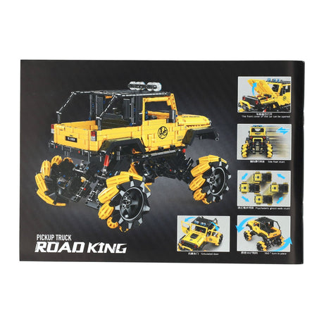 Lobbes Toys BV Happy Build Kontrollerbare RC Byggeklodser Sæt Pickup Lastbil - 1490 stk.