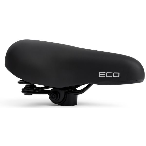 Edge cykelsadel city eco - sort (værkstedsemballage)