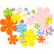 Kreativ virksomhed https: www.cchobby.nl eva-foam-vorm-bloemen-size-10-60-mm-thickness-2-mm-diverse-colours-100-piece-1-box