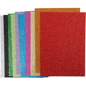 Creativ virksomhed https: www.cchobby.nl glitter-foam-vellen-a4-vel-210x297-mm-thickness-2-mm-glitter-diverse-colours-10-miscellaneous-vellen-1-doos