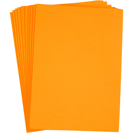 Creativ virksomhed https: www.cchobby.nl eva-foam-a4-sheet-210x297-mm-thickness-2-mm-oranje-10-vel-1-doos