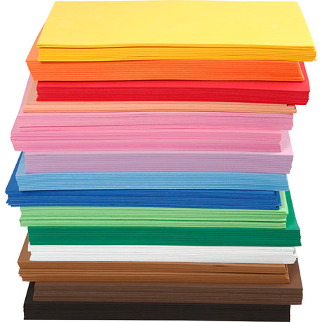 Creativ firma skumplader, a4, ark 210x297 mm, tykkelse 2 mm, 15x10 ark 1 æske