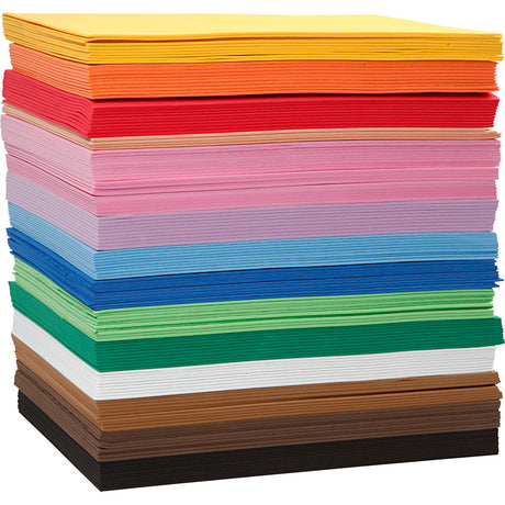 Creativ firma skumplader, a4, ark 210x297 mm, tykkelse 2 mm, 15x10 ark 1 æske
