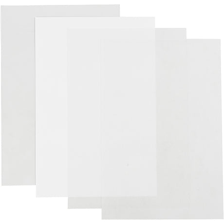 Creativ virksomhed https: www.cchobby.nl sheets-shrink-foil-sheet-20x30-cm-thickness-0-3-mm-transparent-gloss-matt-transparent-matt-white-4-sheet-1-box