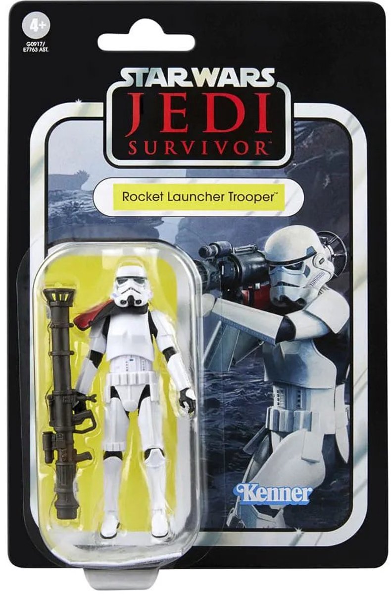 Hasbro star wars jedi survivor vintage kollektion - raketkaster trooper - actionfigur 10 cm