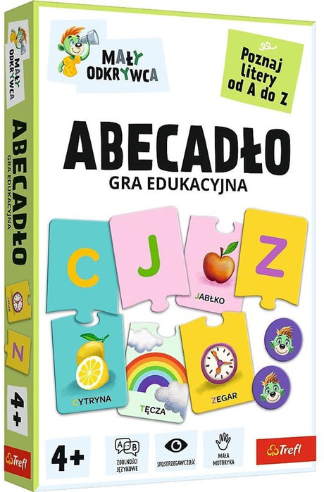 Trefl abecadło gra edukacyjna - abecadło pædagogisk spil