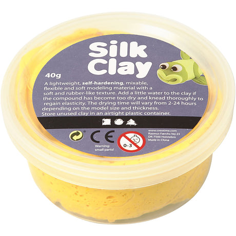 Silk clay https: www.cchobby.nl silk-ler-gul-40-gr-1-doosje