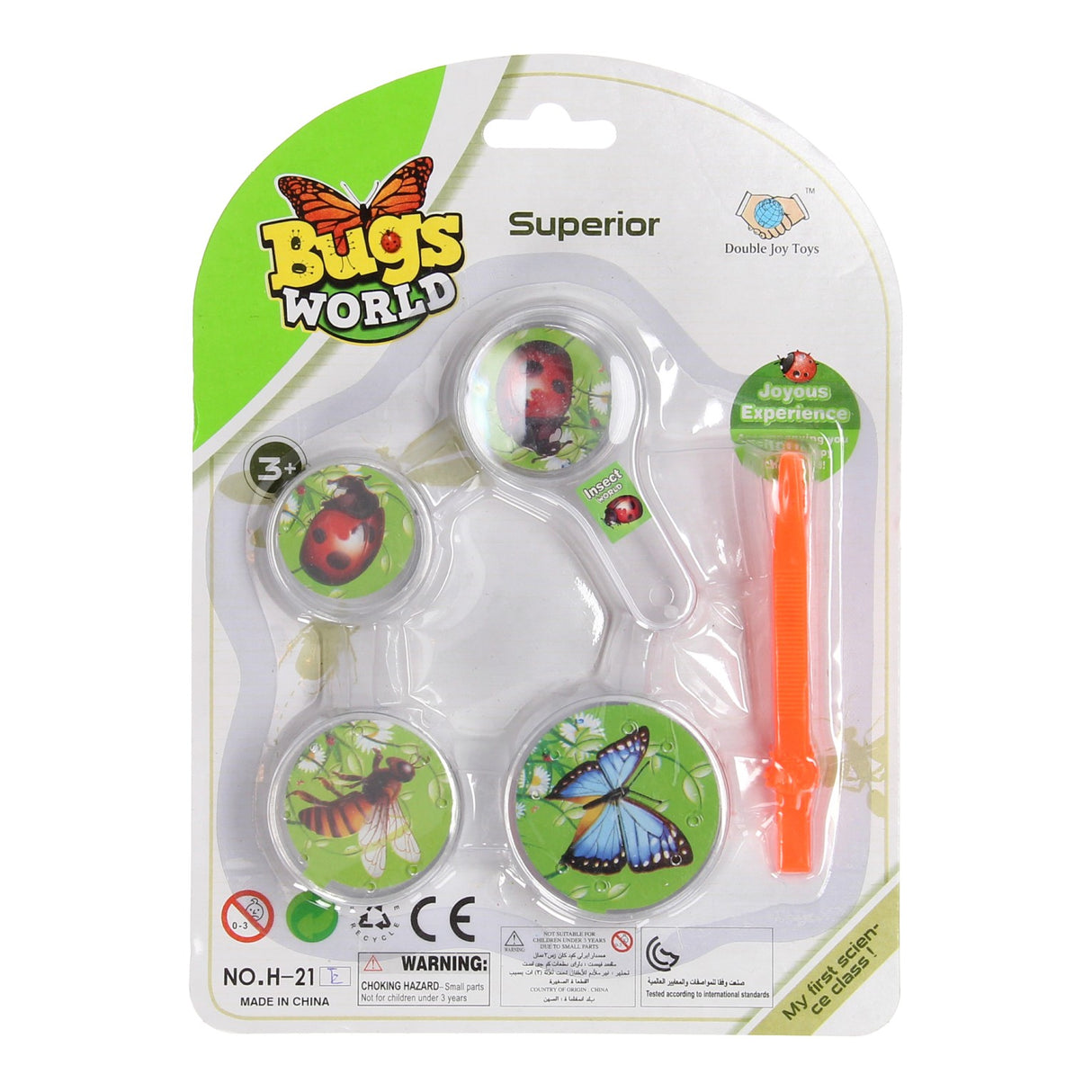 Bugs World Insect Observation Set, 5 stykker