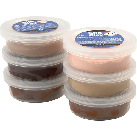 Silk clay https: www.cchobby.nl silk-ler-hudfarver-6x14-gr-1-doos