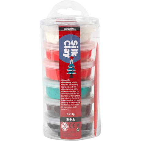 Silk clay https: www.cchobby.nl silk-clayr-christmas-paint-6x14-gr-1-doos