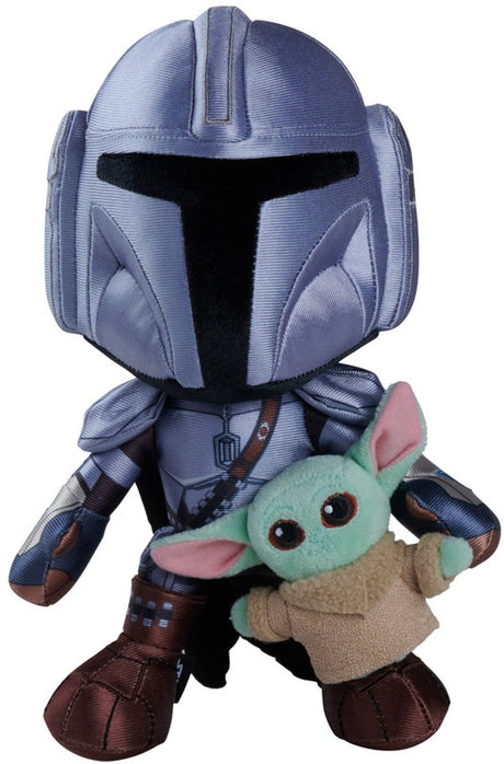 Simba toys plush - disney simba toys plush disney - knuffel - star wars mandalorian met mini grogu