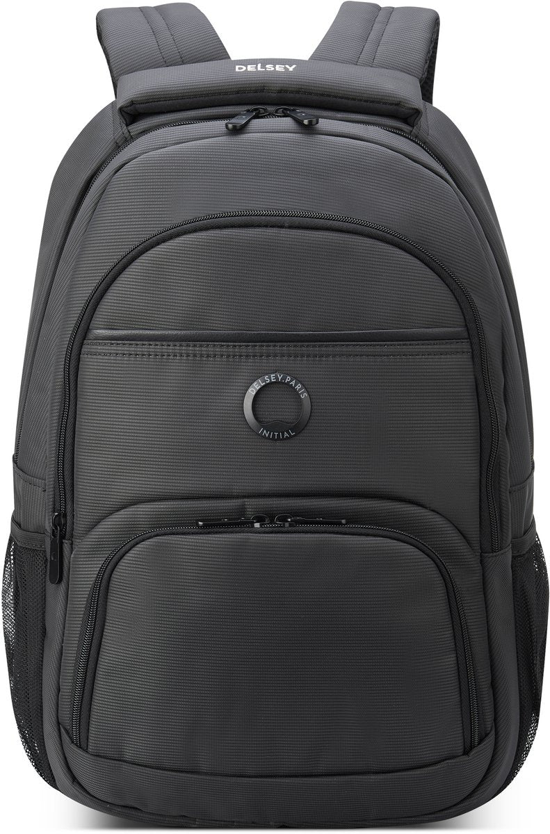 Delsey element rygsæk aviator – 21l – bærbar rygsæk 15 tommer – USB-port – RFID – grafit