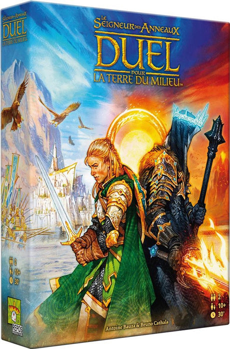 Asmodee le seigneur des anneaux™: duel pour la terre du milieu, kortspil, 10 år, 30 min, 30 min.