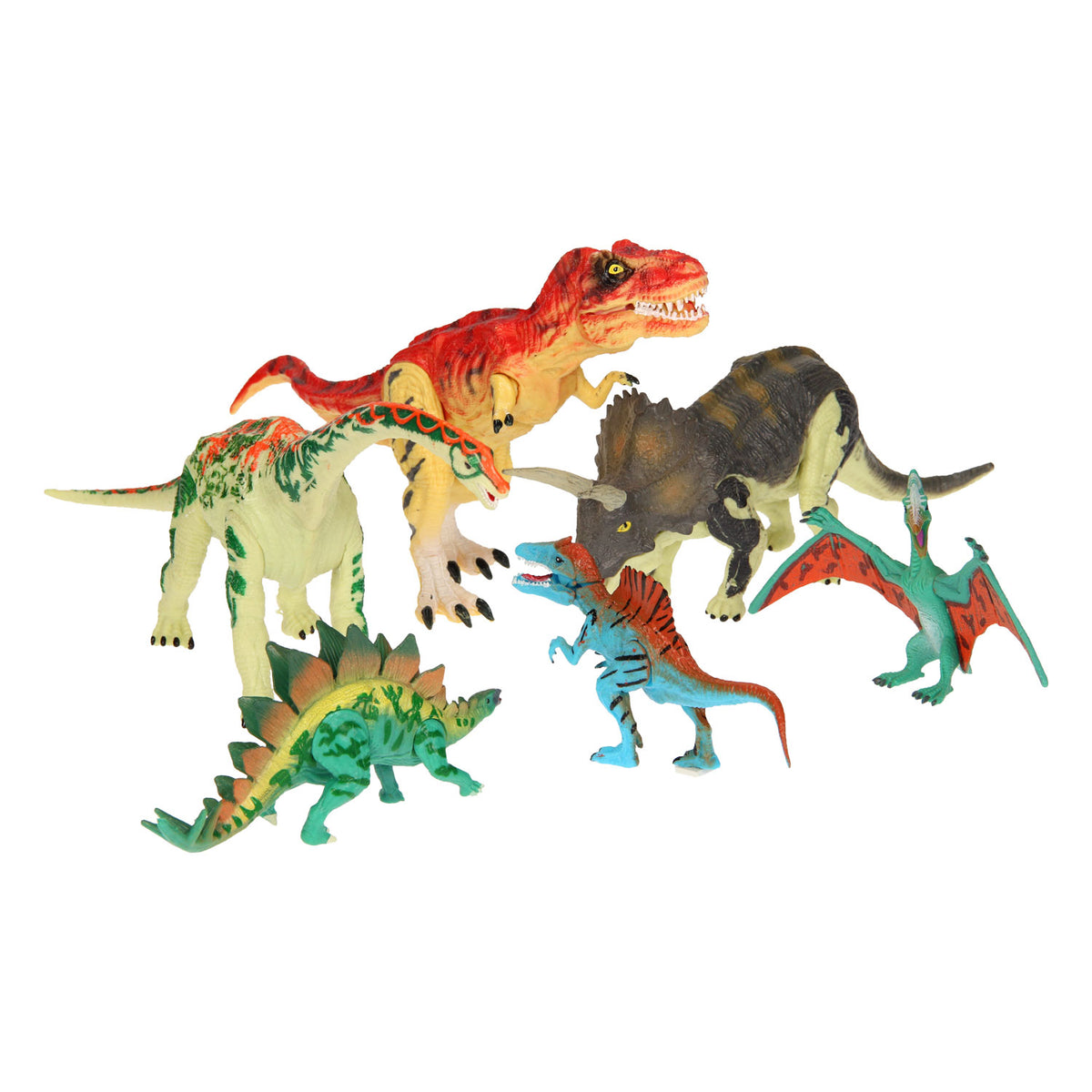 Dino Play Set Large, 6dlg.