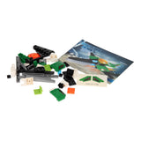 Byggesæt titan heroes - space green, 51 stk.